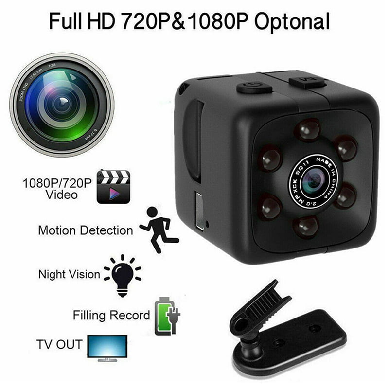 HD 1080P Mini Auto DV DVR Kamera Recorder Versteckter Camcorder IR Nachtsicht 