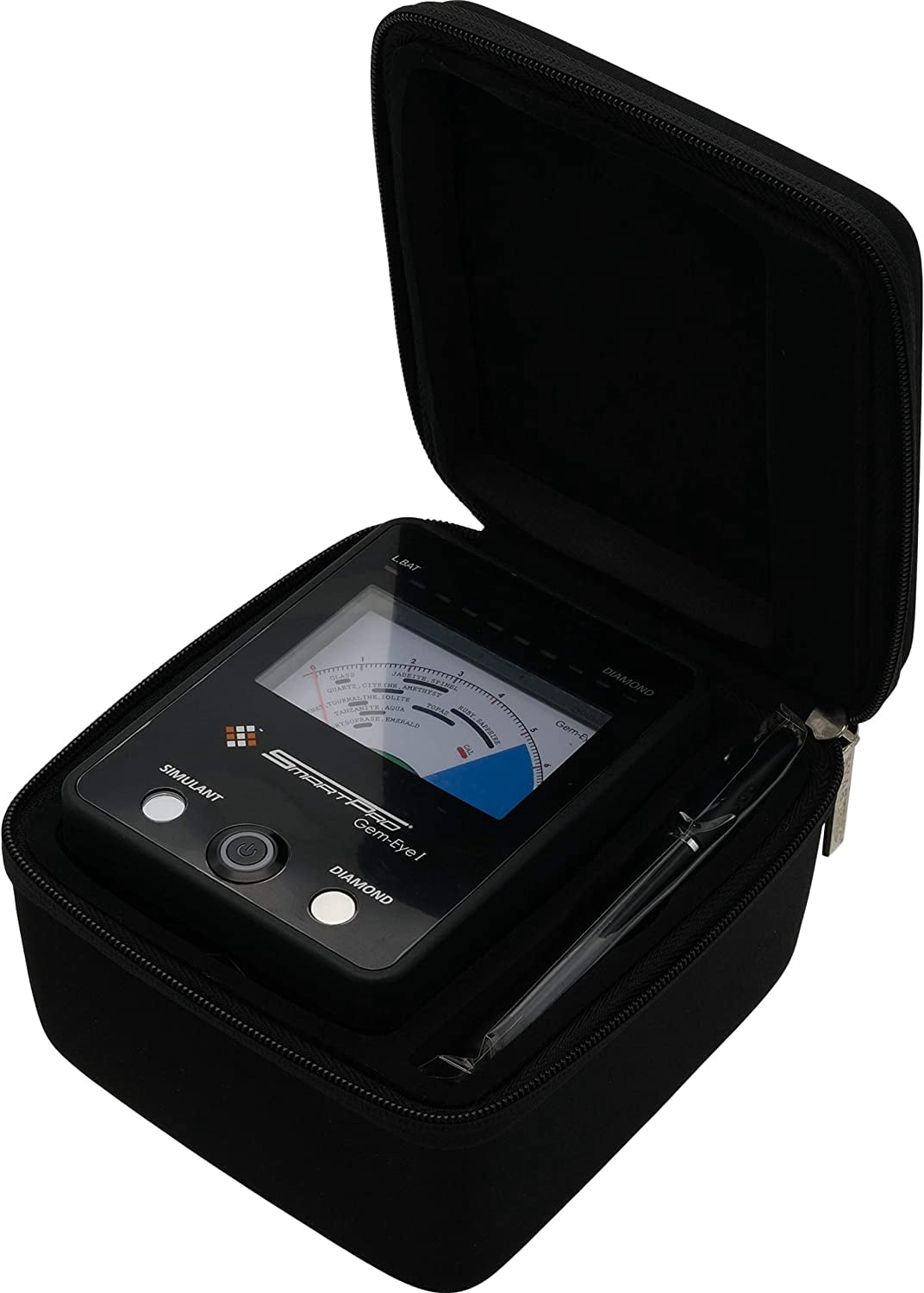 Gem and Diamond Tester with 0.48mm Ultra-Thin Probe, Portable Battery Powered Jewelry Testing Tool