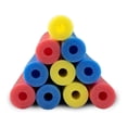 thumbnail image 6 of In The Swim 20-Pack, 3-Inch Diameter Jumbo Pool Noodles – Soft Large Foam Noodles for Extra Buoyancy - Floating Training Device, Exercise Aid, Pool Toy - 50 Inches Long - 3 Assorted Colors 1056481, 6 of 6
