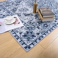 thumbnail image 5 of Arogan Traditional Persian Bohemian Area Rugs , Suitable for Living Room, Bedroom, Office Area Rugs, Blue, 5' x 8', 5 of 7