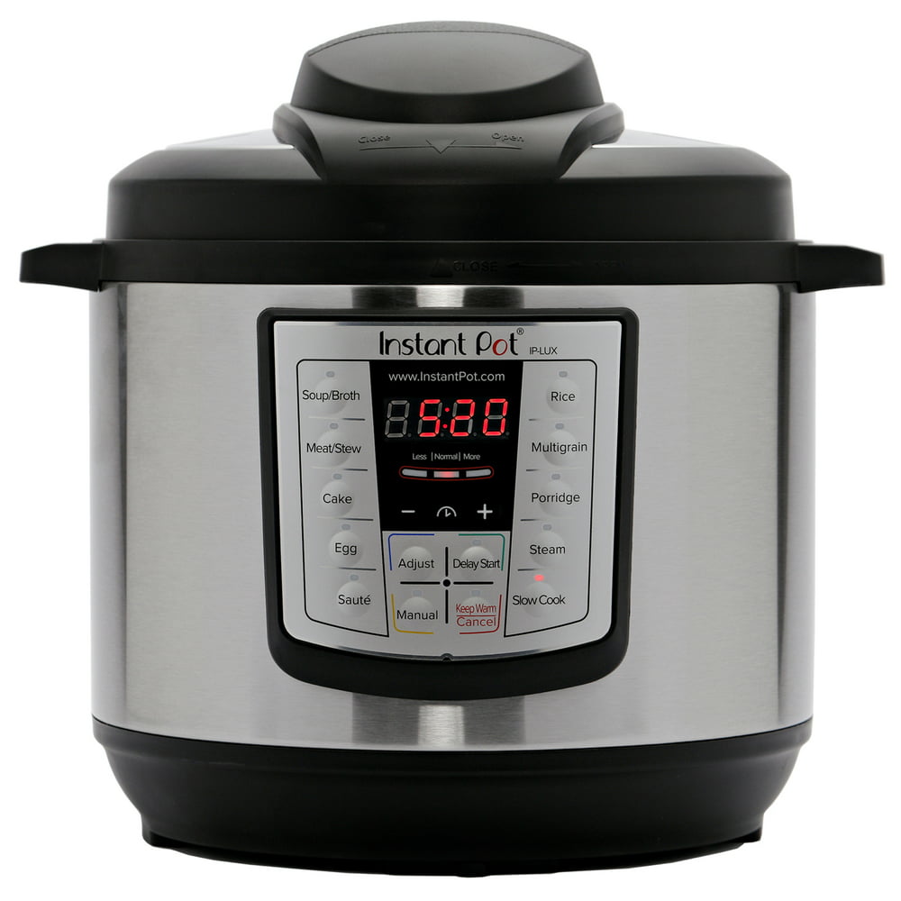 Instant Pot LUX80 8 Qt 6-in-1 Multi-Use Programmable Pressure Cooker, Slow Cooker, Rice Cooker, Saute, Steamer, and Warmer