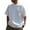 White, variant on Men's Fashion Star Themed Printed Short Sleeved Casual And Comfortable T Shirt Plain T-shirts Men