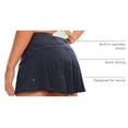 thumbnail image 4 of Falda CRZ YOGA de Tenis Plisada Secado Rápido Azul Marino XL, 4 of 7