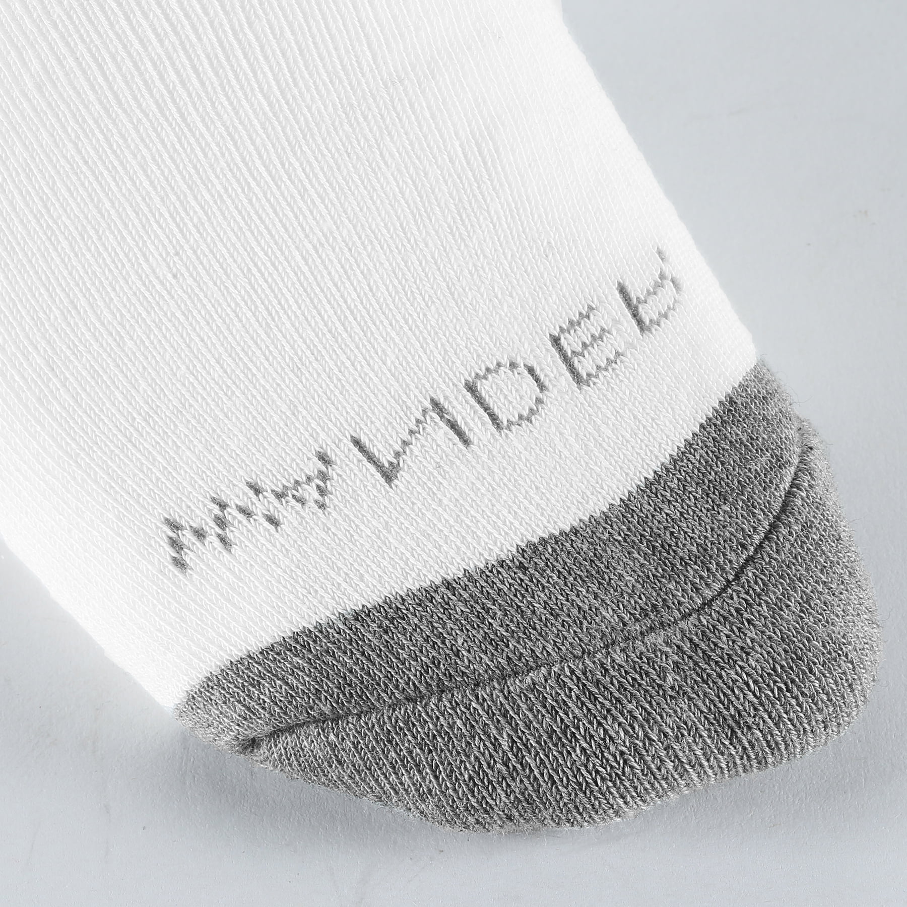 Wander Group Cotton Athletic Ankle Socks (Men's or Women's), White (8 Pairs)