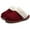 Wine, variant on Litfun Women's Fuzzy Memory Foam Slippers Warm Comfy Winter House Shoes, Pink, Size 8-8.5