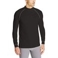 thumbnail image 2 of Wolverine Men's Tech Grid Performance Baselayer Long Sleeve Shirt, Black, Size: Medium, 2 of 4