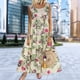 thumbnail image 1 of Vestido Sin Mangas Vestidos de playa de verano Vestidos sueltos con estampado floral de moda para el trabajo (Púrpura XXXL) Cgtredaw para Mujer Púrpura T L, 1 of 8