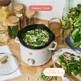 thumbnail image 4 of Beautiful 2 qt Slow Cooker Set, 2-Pack, White Icing and Merlot by Drew Barrymore, 19340, 100 W, 4 of 15