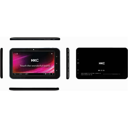 Refurbished HKC LC07740BK 16GB Wi-Fi 7in Tablet - Black Refurbished HKC LC07740BK 16GB Wi-Fi 7in Tablet - Black