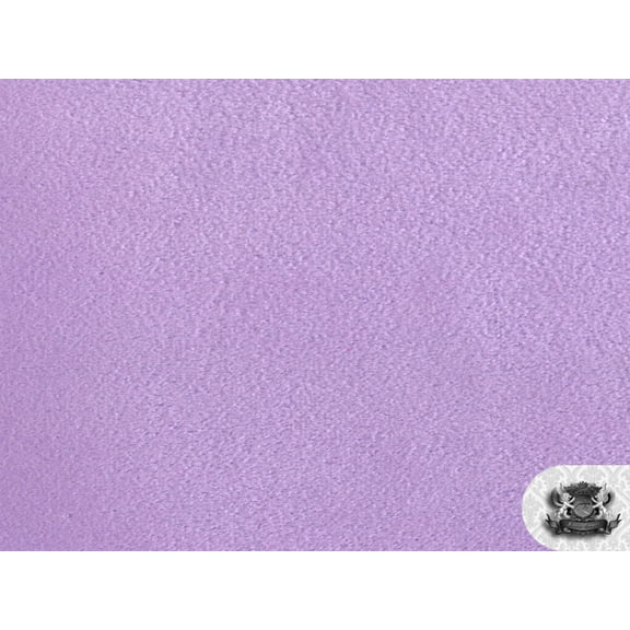 Minky Solid LILAC Fabric By the Yard