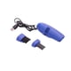 thumbnail image 2 of Moyic Mini juego de herramientas de limpieza USB para teclado con luz eléctrica, eliminador de polvo al vacío ajustable de bajo ruido, Suministros de limpieza para el hogar Azul, 2 of 6