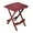 Merlot, variant on PINDEE Quick-Fold Side Table - Your Go-To for Indoor & Outdoor Versatility! Effortlessly fold it for easy storage ,Crafted with sturdy materials,  perfect companion to patio chairss,Cherry Red