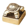 thumbnail image 3 of Creative Brass Tortoise Stamper Creative Desktop Decor Brass Craft Ornament, 3 of 8