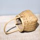 thumbnail image 2 of Cesta de Madera Tejida a Mano de Color Miel Cestas para Niñas Contenedor de Almacenamiento Cesta de Fruta Tejida Cesta de Mano ANGGREK Otros, 2 of 8