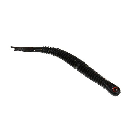 Fishing Bait Soft Worm Jelly Lure Lure Swimbait Bionic Lure Black