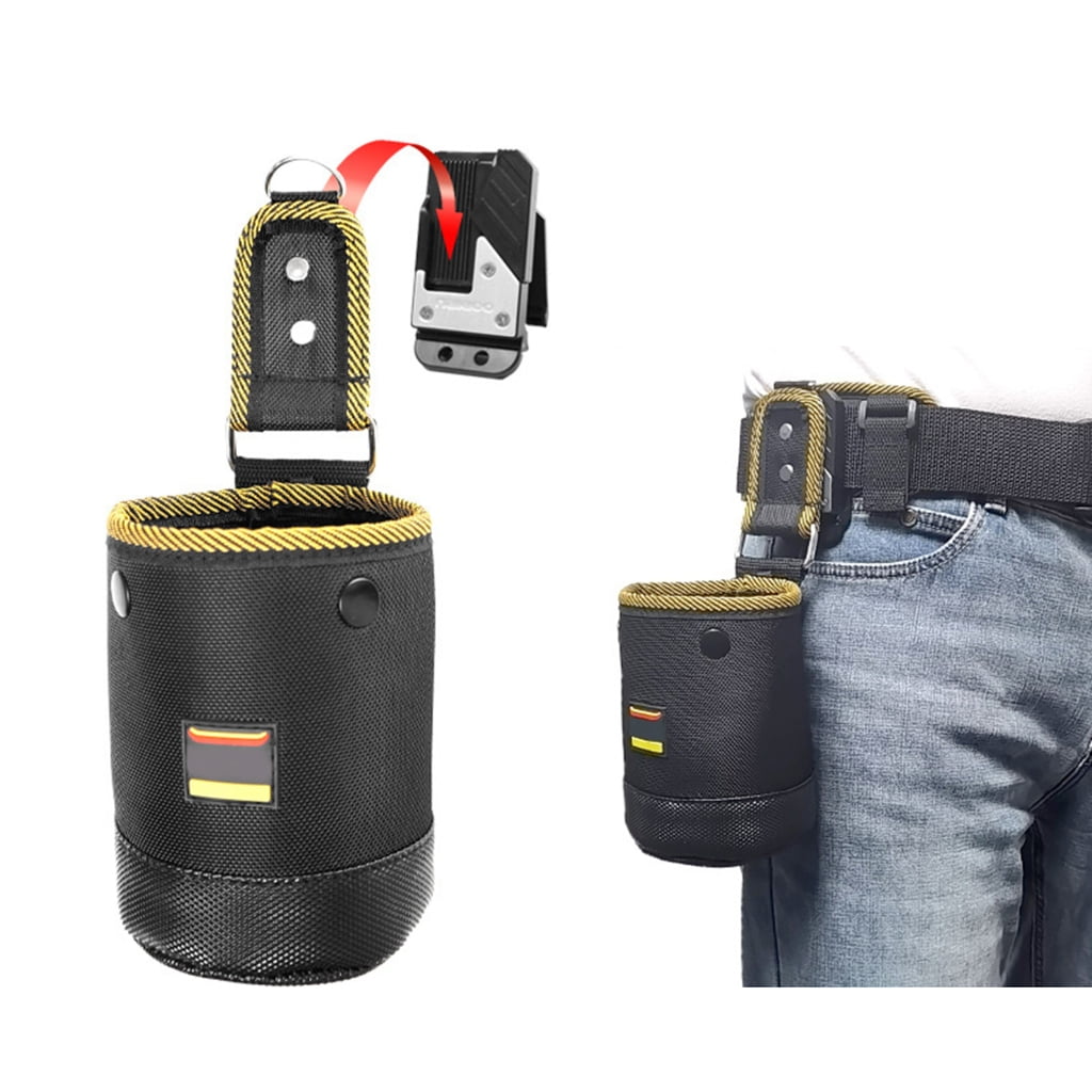 Nails Tool Bag Tool Pouches Quick-Hanging Screws Storage Bag for Electrician Plumber Carpenter Contractor Handy Man