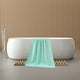 thumbnail image 4 of Toalla de Baño de Terciopelo con Piña | Poliéster Altamente Absorbente, Suave y de Secado Rápido | Engrosada para Spa en Casa, Salón, Piscina, Playa | Sin Pelusa | 27.56x55.19in | 1 Pieza | Varios, 4 of 6