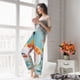 thumbnail image 5 of Fotbe Kawaii Sushi Characters Delight Pantalones de Pijama para Mujer, Pantalones de Dormir, Pantalones Pj con Cordón y Bolsillos-Medium, 5 of 6