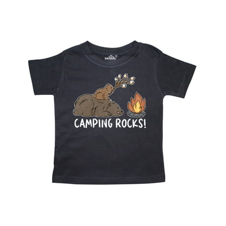 

Inktastic Camping Rocks Gift Toddler Boy or Toddler Girl T-Shirt