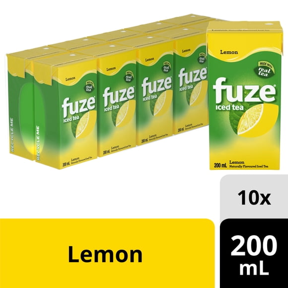 Fuze thé glacé au citron, 200 ml, paquet de 10