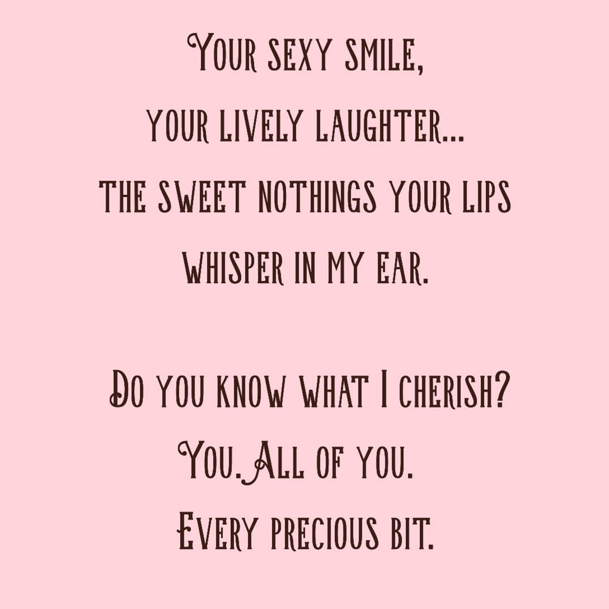 Hallmark Mahogany Romantic Birthday Card (Love Every Bit of You)