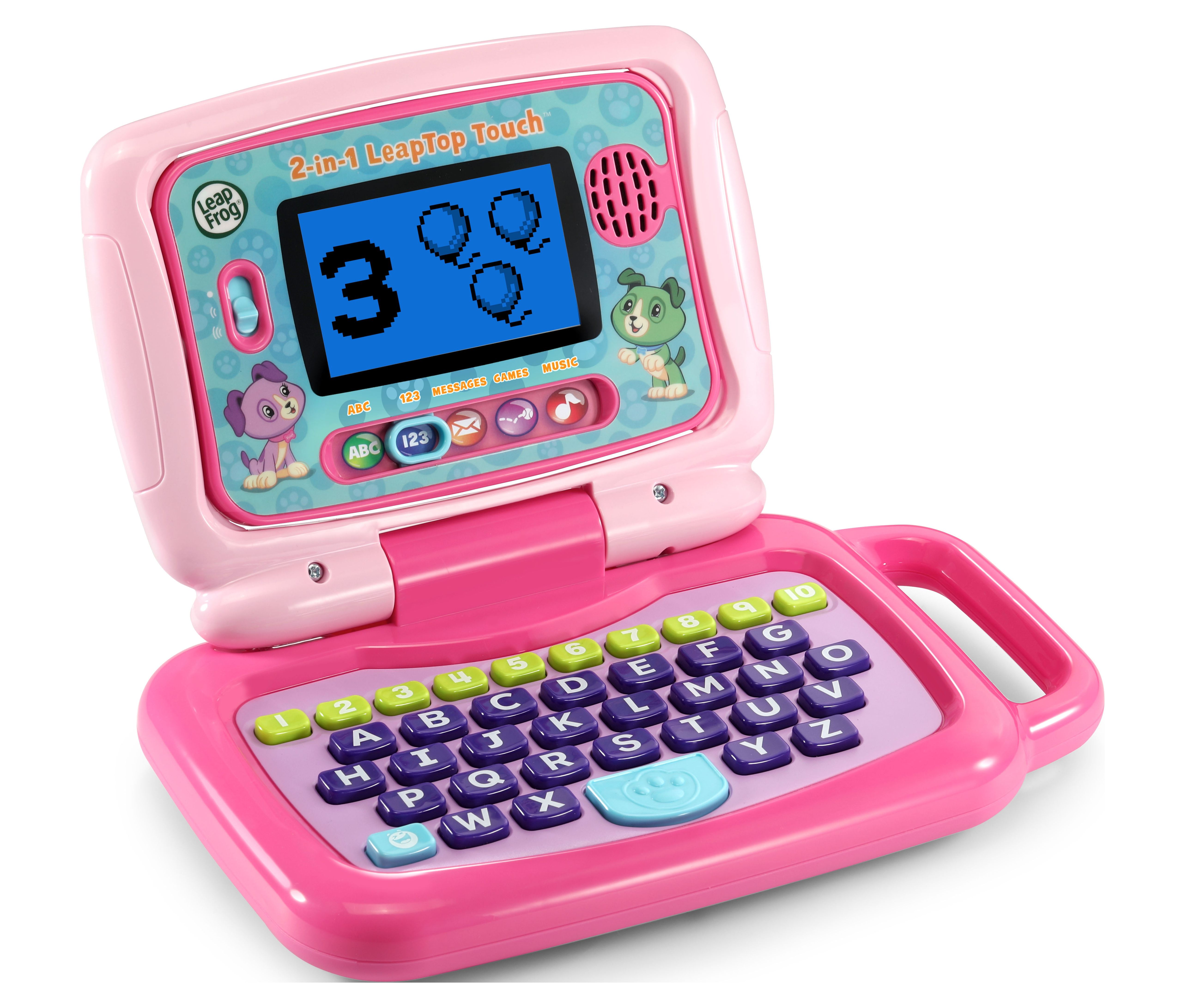 LeapFrog 2-in-1 LeapTop Touch for Toddlers, Electronic Learning System, Teaches Letters, Numbers - image 5 of 12
