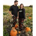 thumbnail image 3 of LazyOne Pajamas for Women, Cute Pajama Pants and Long Sleeve Top Separates, Spooky Faces, Large, 3 of 4