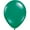 Emerald Green, variant on Qualatex 11 Inch Round Plain Latex Balloons (100 Pack)