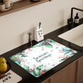 thumbnail image 5 of Seasons Greetings Drying Mat Diatomaceous Earth Super Absorbent Slip Rubber Sole Heat Resistant 230 Degrees Fahrenheit 23.6×19.7in, 5 of 11