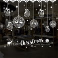 thumbnail image 2 of Pegatinas de Feliz Navidad para ventana, calcomanías de alce, adornos navideños para el hogar, Feliz Año Nuevo 2023, 2024, 2 of 3