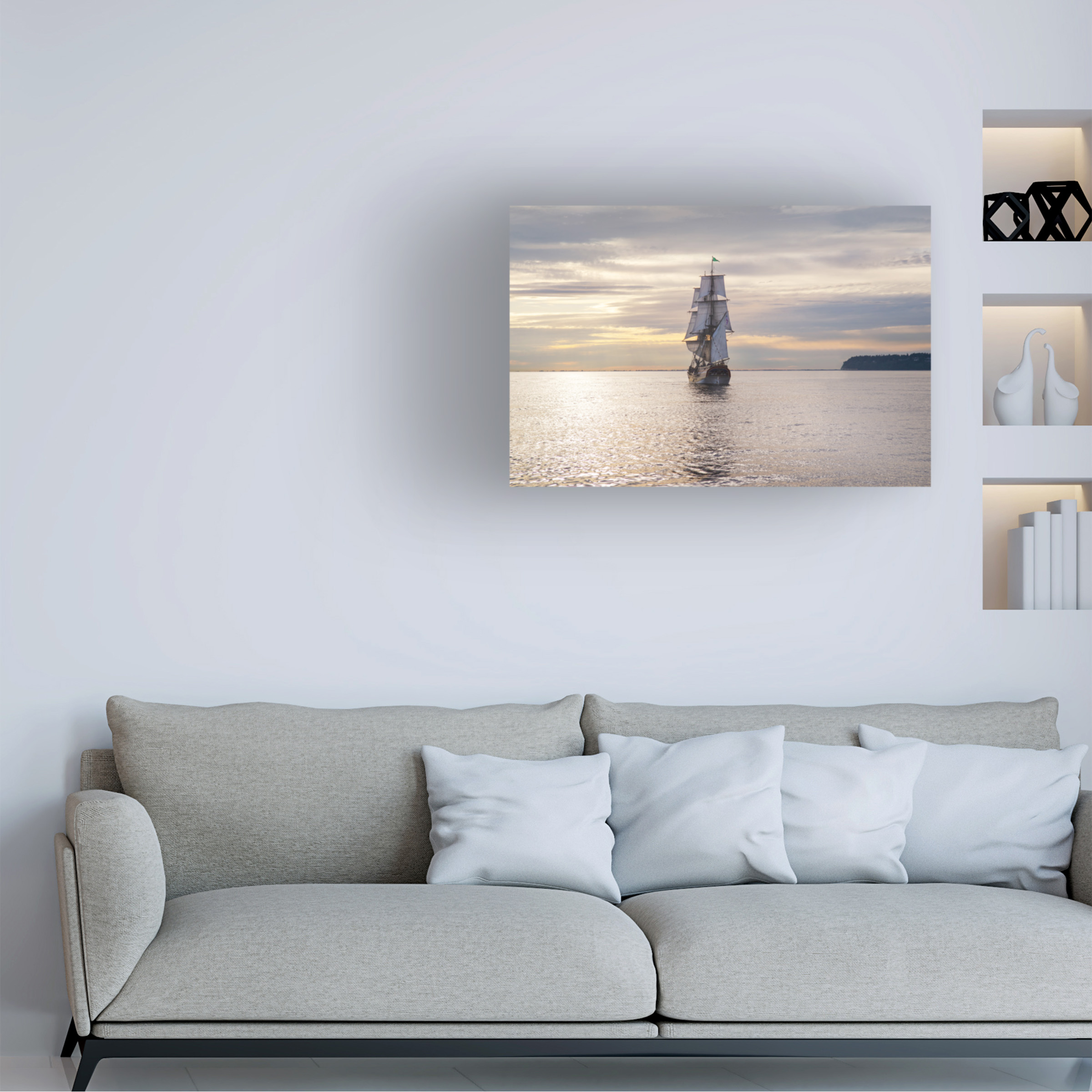 Trademark Fine Art 'Lady Washington III' Canvas Art by Alan Majchrowicz