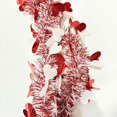 thumbnail image 4 of 1 Strings Total Valentines Heart accents Red Tinsel Garland Decorations, 4 of 4