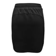 thumbnail image 4 of TZEWGL Womens Solid Linen Mini Golf Skirts Drawcord Low Elastic Waist Shorts A Line Skorts With Pockets For Female size L, 4 of 7