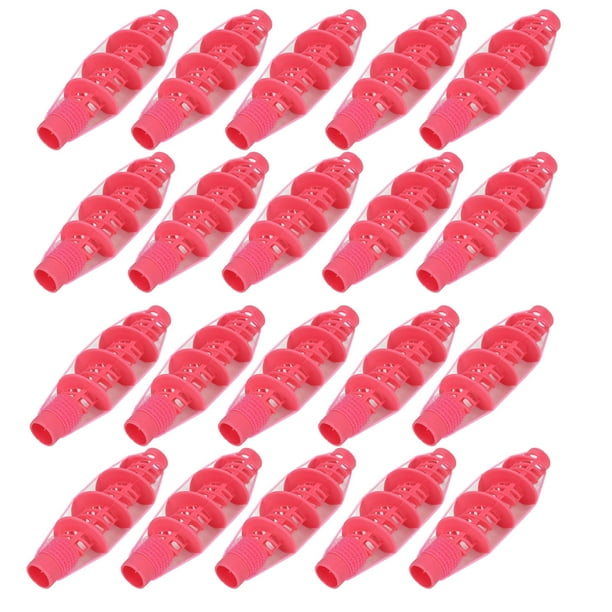 20 rodillos para el cabello reutilizables en espiral, herramienta de peinado para rizar y rizar para niñas