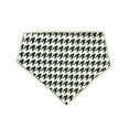 thumbnail image 5 of Dark Green Houndstooth Reversible Dog Bandana by Uptown Pups, 5 of 9