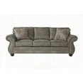 thumbnail image 5 of Modern Minimalist Faux Leather Loveseat 180cm with Nailhead Trim and Solid Wood Frame, 5 of 8
