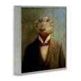 Stupell Industries Alligator in Business Suit Animals & Insects