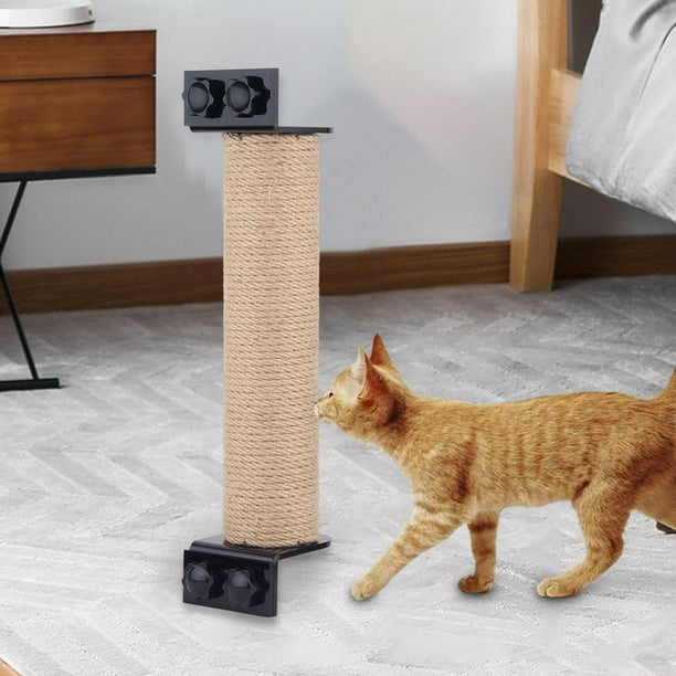 Cat scratching posts Wall Mounted Kitty Scratch Pole Sisal Posts