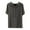Dark Gray, variant on Staron Women's Casual Hooded Top Short Sleeve Round Neck Solid Color Loose Comfy T-Shirt, Gray XXL