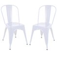 thumbnail image 1 of Silla Tolix Blanco Metal 2 Pzas Comedor Restaurante Exterior blanco KingsHouse COMBO-KH-98, 1 of 8
