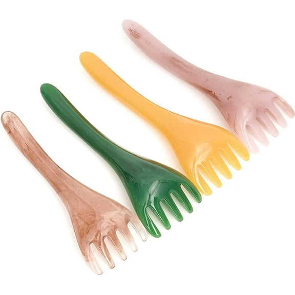 Scalp Massager Gua sha Back Massager Head Scratcher protable Hand held SPA Head Massager for deep Relaxation