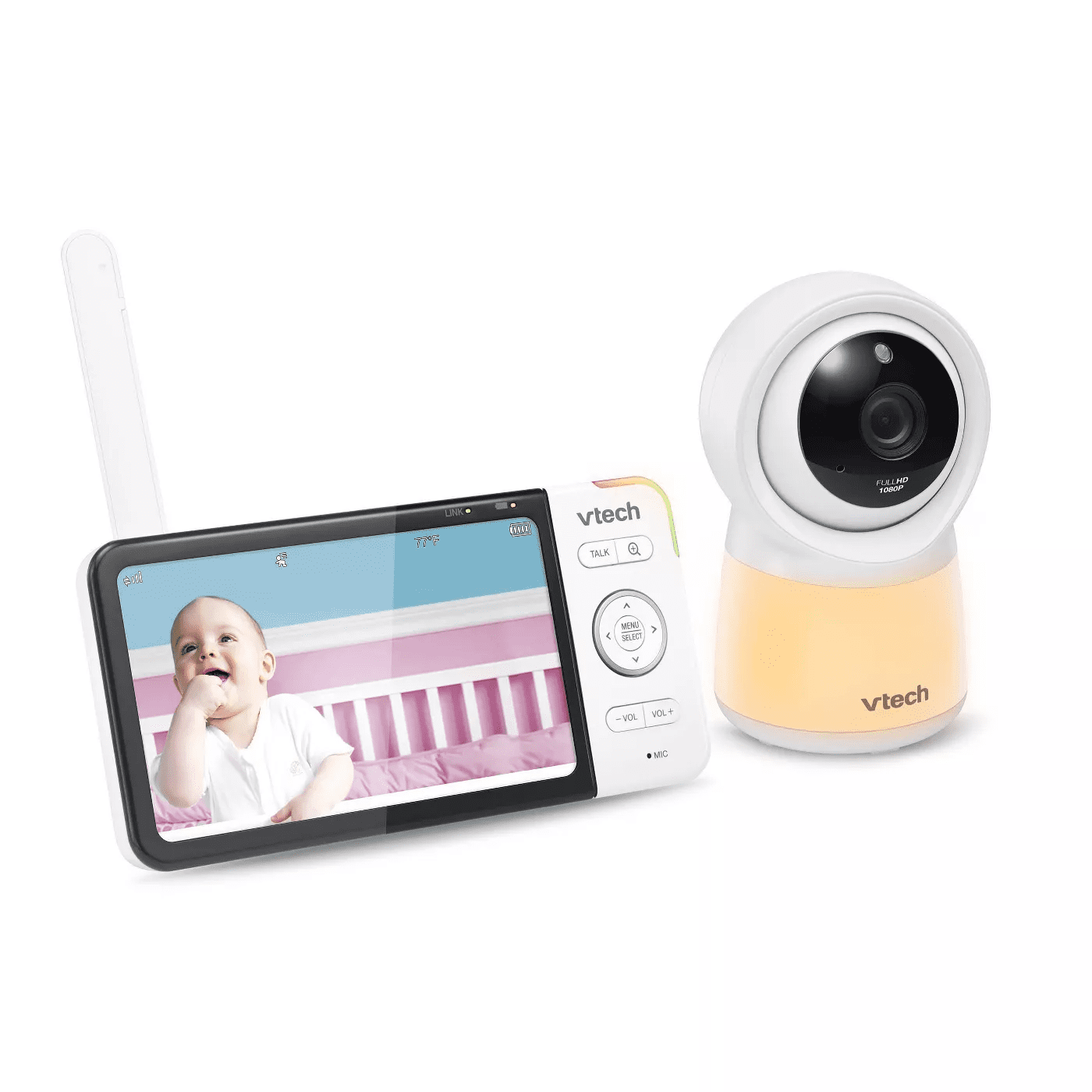 Camera VTech VM981 Wireless HD WiFi Video Baby Monitor 5" Touch Screen 