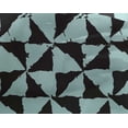 thumbnail image 4 of oneOone Tissu Georgette Viscose Tissu de Décoration à Blocs Géométriques Imprimé BTY 42 Pouces de Large, 4 of 4