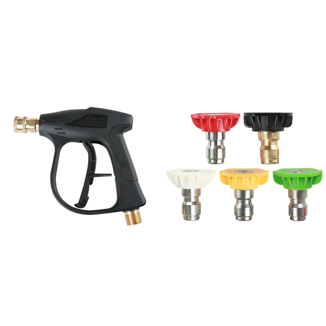 Pistola Limpieza Automática para Lavado Coches Pulverizador Jabón Cobre Accesorios Coche 16MPa 1 Ud.