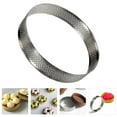 thumbnail image 4 of Moule à Gâteau Rond en Acier Inoxydable Mousse Gadget de Cuisine, 4 of 8