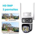 thumbnail image 2 of Cámara De Seguridad Exterior Wifi Full Hd Tres Lentes Alerta, 2 of 8