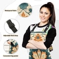 thumbnail image 2 of Mandala Flower 5 Pcs Kitchen Set Heat Resistant Oven Mitts and Non-Slip Pot Holders with Adjustable Cooking Apron, 2 of 6