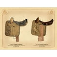 thumbnail image 2 of Unknown 24x19 Black Ornate Wood Framed with Double Matting Museum Art Print Titled - Saddles and Tack: Ladies Saddles #1, 2 of 4