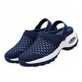 thumbnail image 2 of 1 Pair Women Sports Shoes Mesh Breathable Non-slip Design Quick-Dry Outdoor Rubber Shoes with Air Cushion Support, 2 of 8