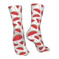 thumbnail image 7 of Salouo Watermelon Pattern Fun Novelty Crew Socks,Casual Athletic Socks Neutral Socks, 7 of 7